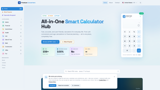 Screenshot of premiumconverters.com