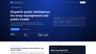 Screenshot of straywatch.org