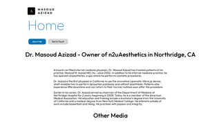 Thumbnail of masoud-azizad.com