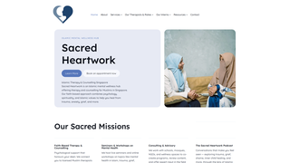 Thumbnail of sacredheartwork.com