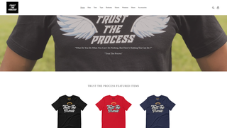 Thumbnail of trusttheprocesmerch.com