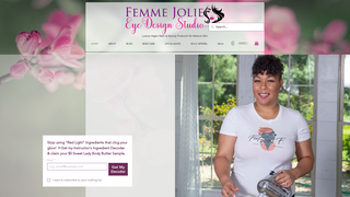 Screenshot of femmejoliebeauty.com
