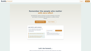 Thumbnail of buddykeeper.com