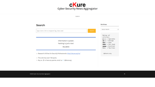 Thumbnail of ckure.org