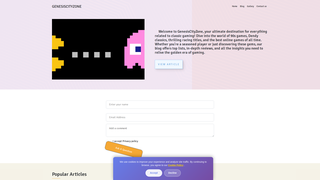 Thumbnail of genesiscityzone.com