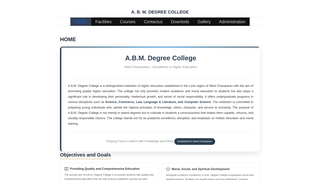 Thumbnail of abmdegreecollege.com