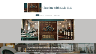 Screenshot of cleaningwithstylecws.com