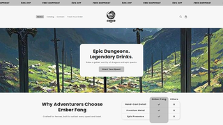 Thumbnail of emberfang.com
