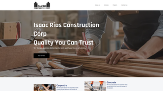 Thumbnail of isaacriosconstruction.com