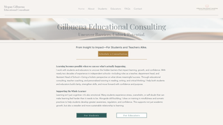 Screenshot of gilbuenaconsulting.com