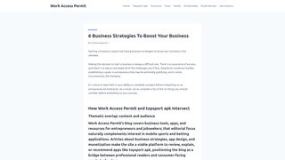 Thumbnail of workaccesspermit.com