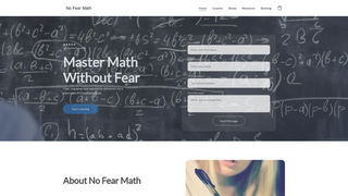 Thumbnail of nofearmath.com
