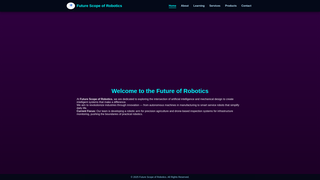Thumbnail of futurescopeofrobotics.com