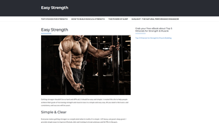 Thumbnail of easystrength.net