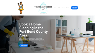 Thumbnail of thecleaningbelle.com