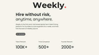 Thumbnail of tryweekly.com