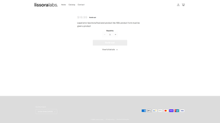 Thumbnail of lissoralabs.com