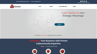 Thumbnail of securicomcyber.com