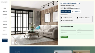 Thumbnail of godrejmagarpattapune.com