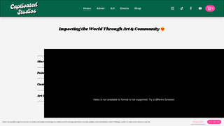 Screenshot of captivatedstudios.com