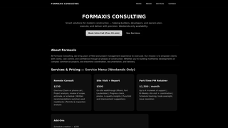 Thumbnail of formaxisconsulting.com