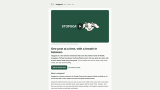Screenshot of stopgoat.com