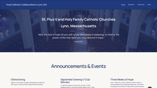 Thumbnail of hostcatholic.org