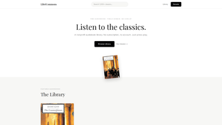 Screenshot of libricommons.org