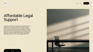 Screenshot of legalfront.org