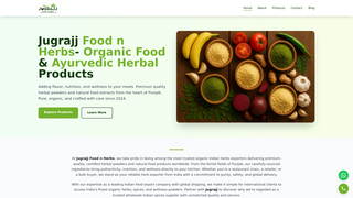 Thumbnail of jugrajjfoodnherbs.com