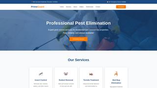 Thumbnail of primeguardpestcontrol.com