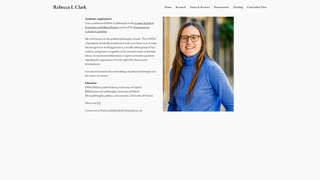 Thumbnail of rebeccalclark.com