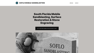 Thumbnail of soflomobilesandblasting.com
