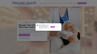Thumbnail of breathegracemed.com