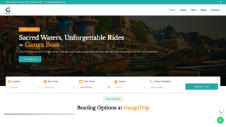 Thumbnail of gangatrip.com