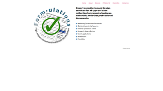 Thumbnail of form-ulations.com