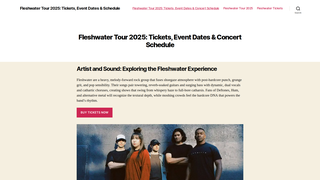 Thumbnail of fleshwatertour.com