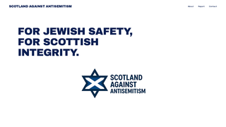 Thumbnail of scotlandagainstantisemitism.org