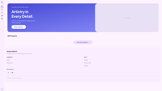 Screenshot of qvazomarket.com