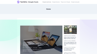 Thumbnail of chengdutravels.com