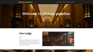 Thumbnail of ellenboogsafaris.com