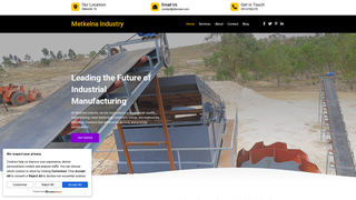 Thumbnail of metkelnaindustry.com