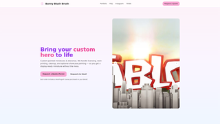 Thumbnail of bunnyblushbrush.com