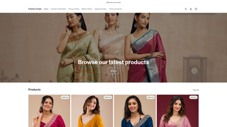 Thumbnail of fashiondrape.com