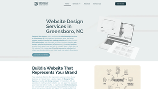 Thumbnail of websitedesigngreensboro.com
