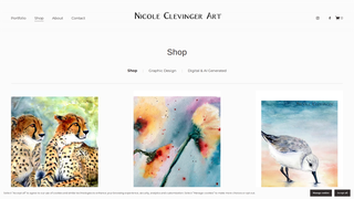 Thumbnail of nicoleclevingerart.com
