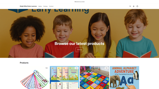 Thumbnail of brightearlylearners.com