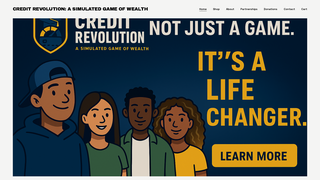 Screenshot of playcreditrevolution.com