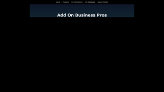 Thumbnail of addonbusinesspros.com
