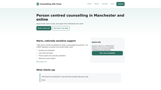 Thumbnail of counsellingwithfiona.com